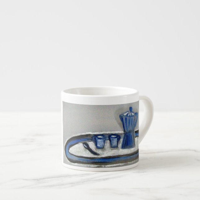 Xícara De Espresso ...november espresso...art by Jutta Gabriel... (Frente Esquerda)