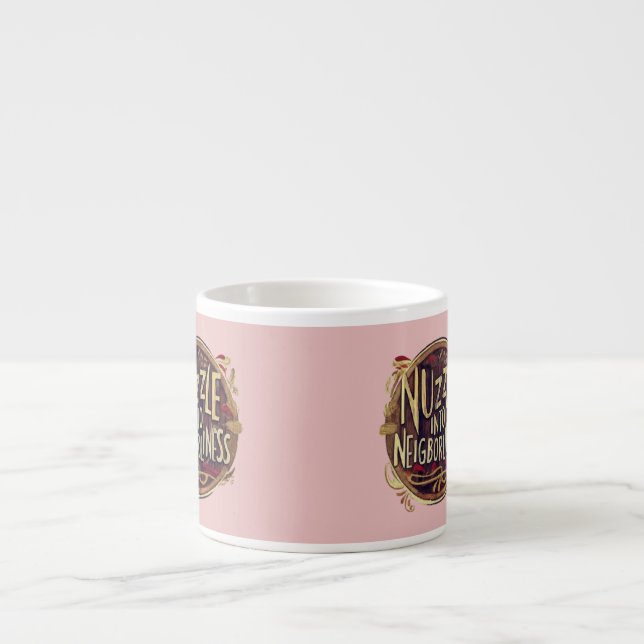 Xícara De Espresso Nuzzle em Vizinhança (Frente)