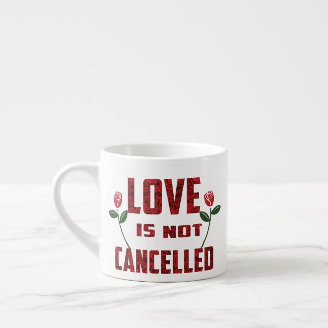 Xícara De Espresso O Amor Não É Cancelado (Esquerda)