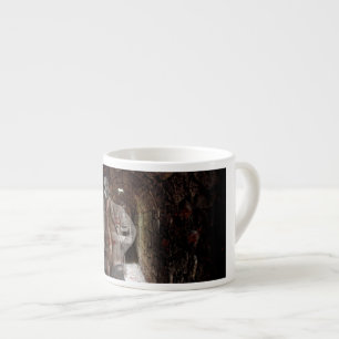 Xícara De Espresso O fantasma transparente de SlipperyJoe no Hallowee