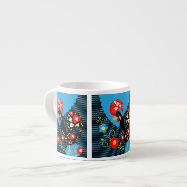 Xícara De Espresso O galo de Portugal (Frente Esquerda)