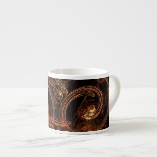 Xícara De Espresso O som da Abstrato de música Espresso Mug (Frente Esquerda)