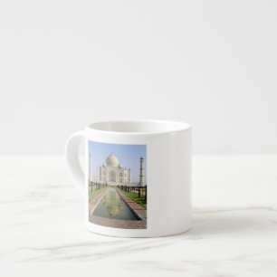 Xícara De Espresso O Taj Mahal, Agra, Uttar Pradesh, Índia,