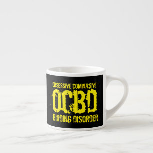 Xícara De Espresso OCBD Engraçado (perturbação obsessiva compulsiva d