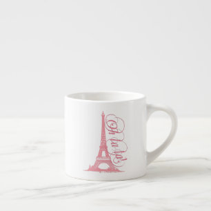 Xícara De Espresso Oh La La - Torre Eiffel Paris França