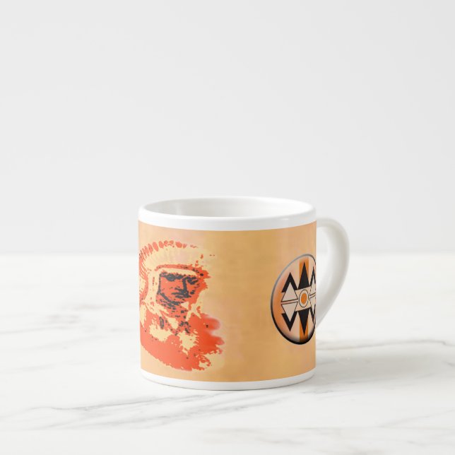 Xícara De Espresso Ojibwa Specialty Mug (Frente Esquerda)
