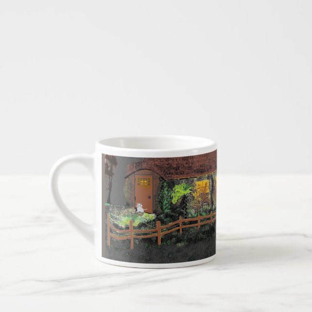 Xícara De Espresso Onde está o Gatinho? (Esquerda)