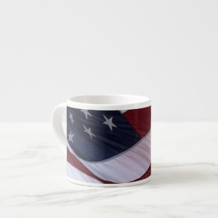 Xícara De Espresso Os EUA embandeiram, North Carolina, EUA