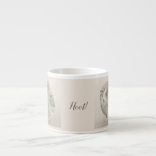 Xícara De Espresso Owl Espresso Mug