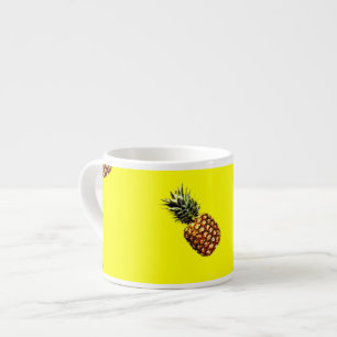 Xícara De Espresso padrão do abacaxi
