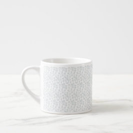 Xícara De Espresso Padrão Geométrico de Inverno Personalizado