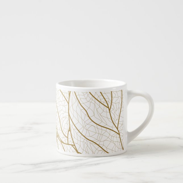 Xícara De Espresso padrão sofisticado (Direita)