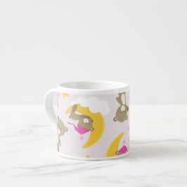 Xícara De Espresso Padrões De Ursos, Ursos De Teddy, Ursos De Cuta, E