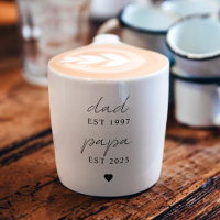 Pai e Papa EST Personalizado | Novo Presente do Av