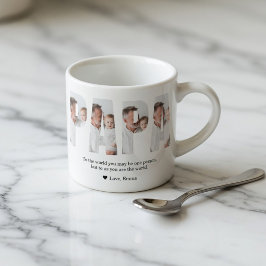 Xícara De Espresso Pai Personalizado | Melhor Pai do Mundo Presente d