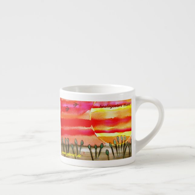 Xícara De Espresso ...para o sol...arte de Jutta Gabriel... (Direita)