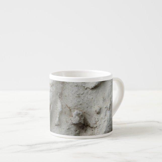 Xícara De Espresso Parede de Terra Artilhada (Frente Esquerda)
