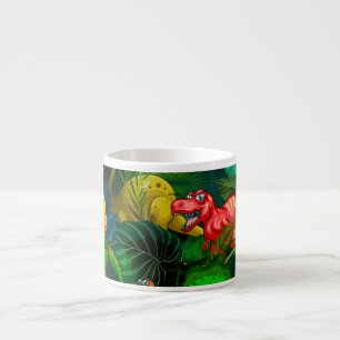 Xícara De Espresso Parque dos Dinossauros