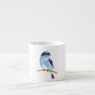 Xícara De Espresso Pássaro azul