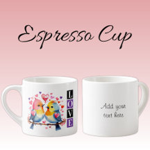 Pássaros do amor texto personalizado roxo