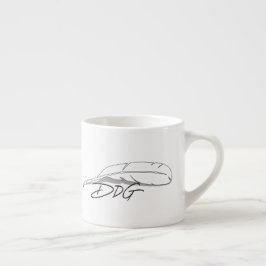 Xícara De Espresso Pato De Esspresso, Pato, Ganso