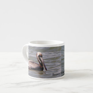 Xícara De Espresso Pelicanos castanhos espresso ou jumbo mug