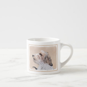 Xícara De Espresso Petit Basset Griffon Vendéen Painting - Dog Art