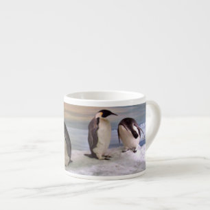 Xícara De Espresso Pinguins de rei