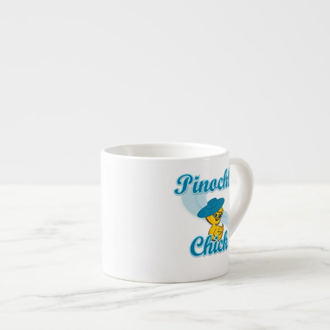 Xícara De Espresso Pinochle Pintinho (Frente Esquerda)