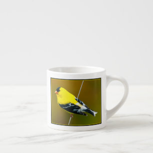 Xícara De Espresso Pintassilgo Americano - Fotografia Original