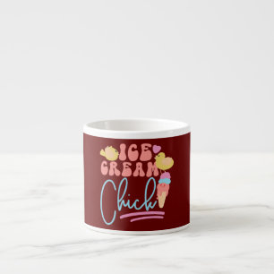 Xícara De Espresso Pintinho Sorvete de frango sorvete Cone