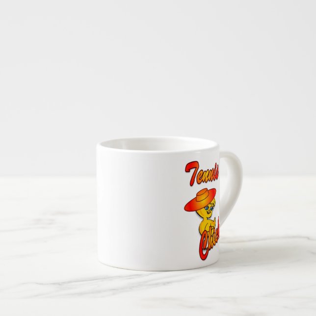 Xícara De Espresso Pintinho tênis nº 5 (Frente Esquerda)