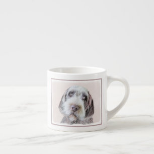 Xícara De Espresso Pintura de Griffon por Cabeireiros - Arte Canina