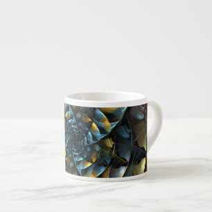 Xícara De Espresso PinWheAbstrato Art Espresso Mug