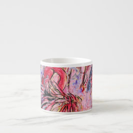 Xícara De Espresso Plumes au rose