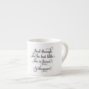 Xícara De Espresso Pode ser pouco, mas é feroz. Shakespeare