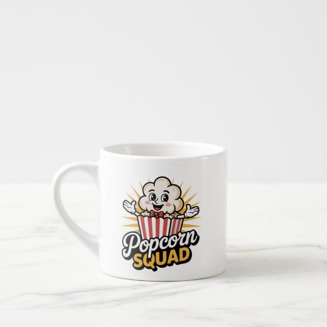 Xícara De Espresso Popcorn Squad (Esquerda)