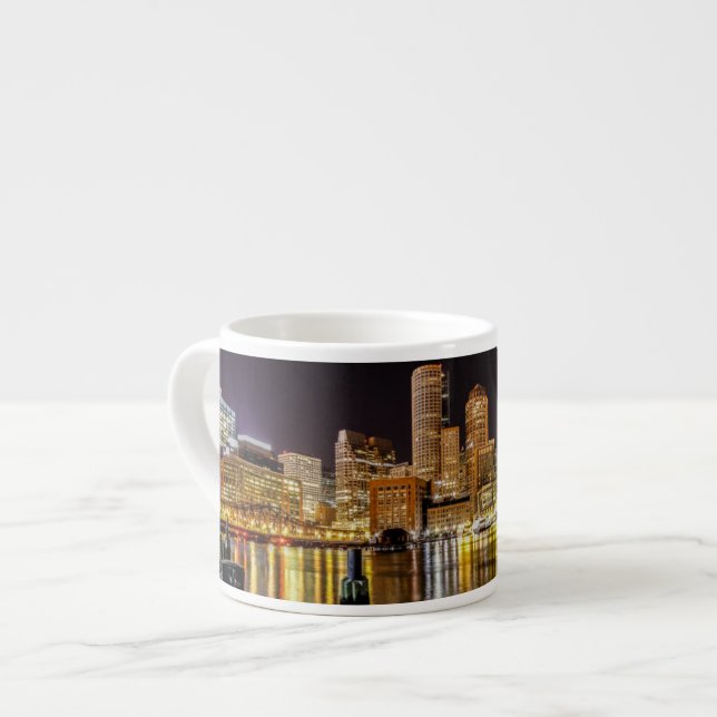 Xícara De Espresso Porto de Boston (Frente Esquerda)