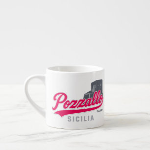 Xícara De Espresso Pozzallo Sicília Torre Cabrera
