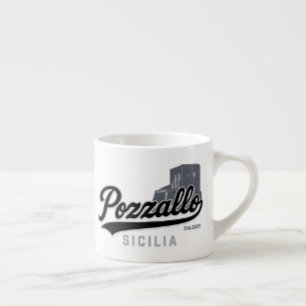 Xícara De Espresso Pozzallo Sicília Torre Cabrera