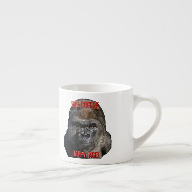 Xícara De Espresso Pre-Coffee Happy Face! (Direita)