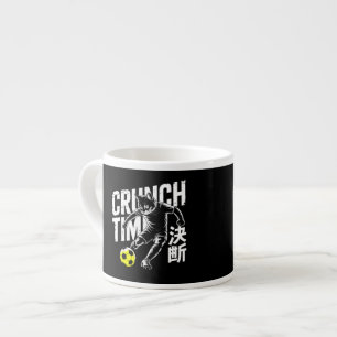 Xícara De Espresso Presente de Gato de Futebol Motivacional para Cole