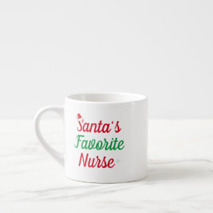 Xícara De Espresso Presente de Natal de Apreciação da Enfermeira Mamã