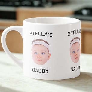 Xícara De Espresso Presente personalizado de Pai de fotografia do ros