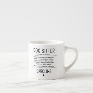 Xícara De Espresso Presentes Engraçados Cuidador de Cachorro Personal