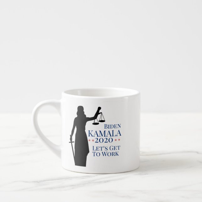Xícara De Espresso Presidente Biden Harris para as eleições de 2020 (Esquerda)