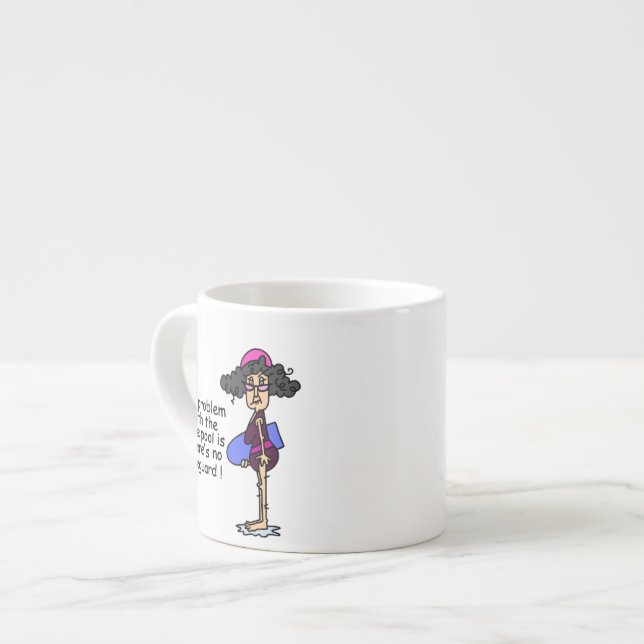 Xícara De Espresso Problema com a Piscina de Gene (Frente Esquerda)