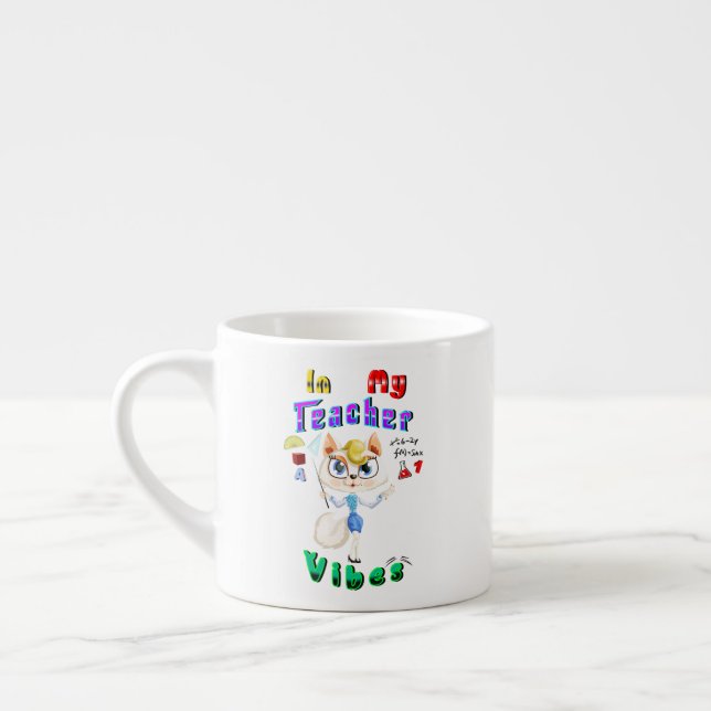 Xícara De Espresso Professora (Esquerda)