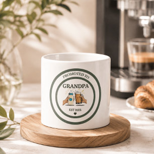 Xícara De Espresso Promovido ao vovô Est. 2025