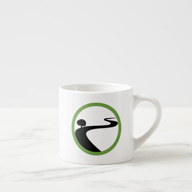 Xícara De Espresso Quadratos Quarto Caminho da Taça Espresso - RH (Direita)